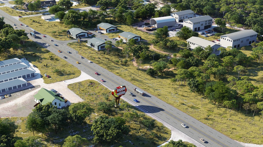 3980 US-290, Dripping Springs TX — 4.43-acre shovel-ready commercial site, architectural rendering