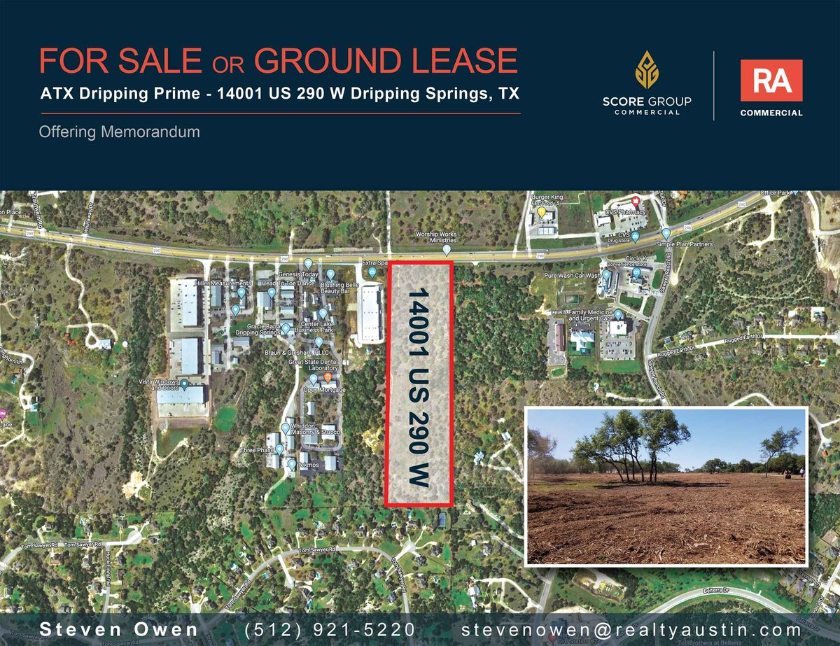 14001 US-290 W, Dripping Springs TX commercial property