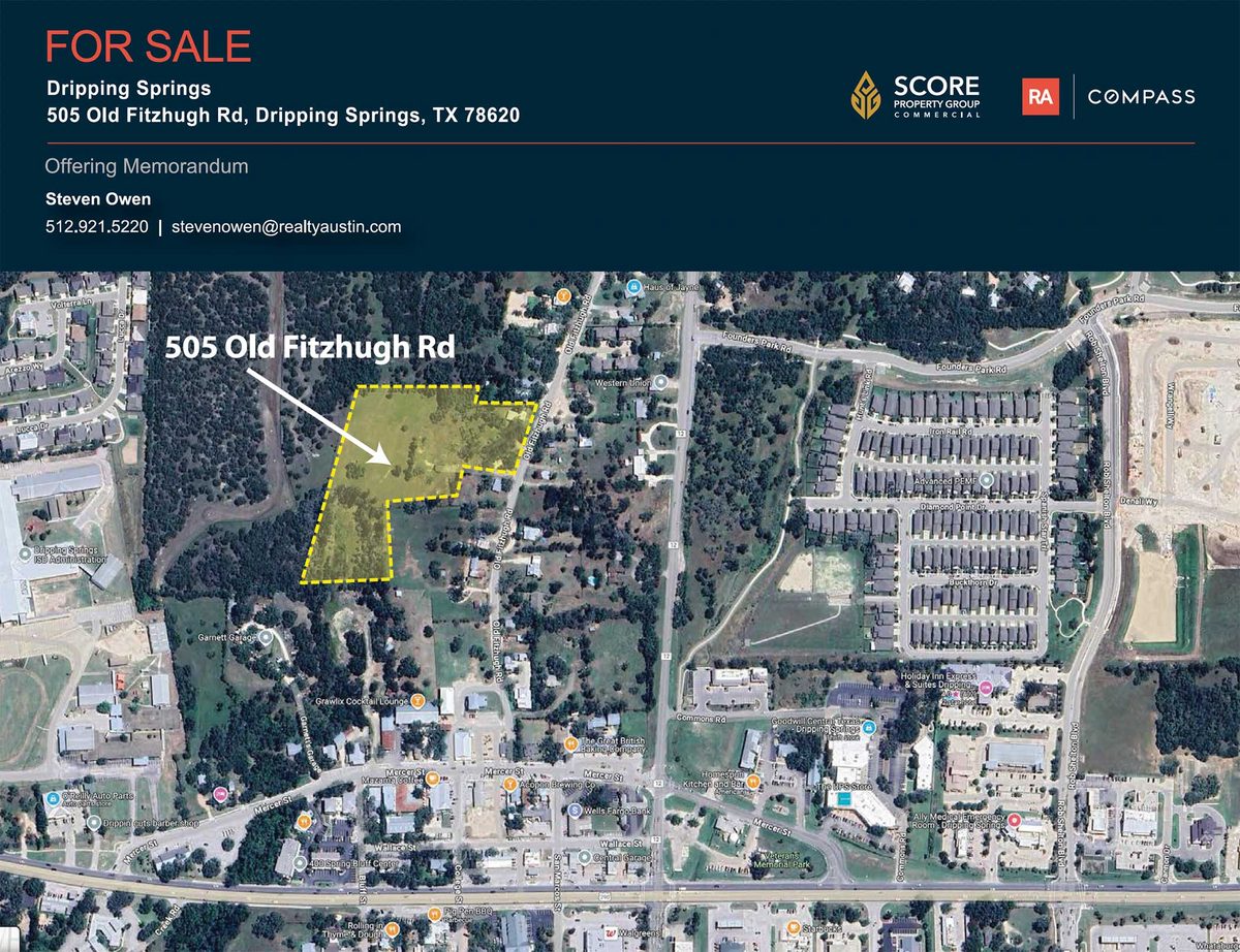 505 Old Fitzhugh Rd, Dripping Springs TX commercial property